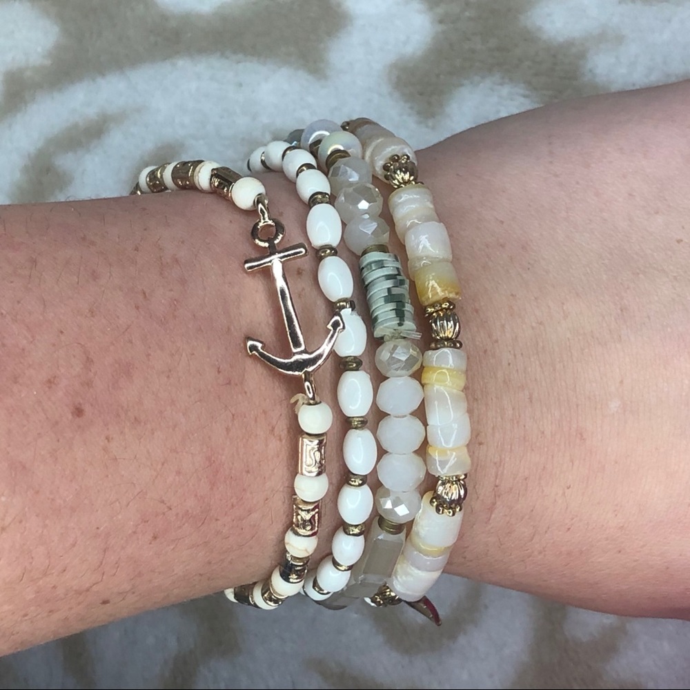 Beachy bracelet set